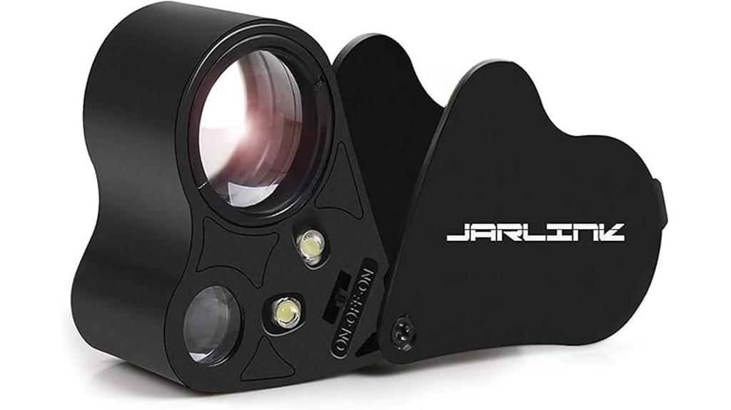 illuminated jewelry loupe