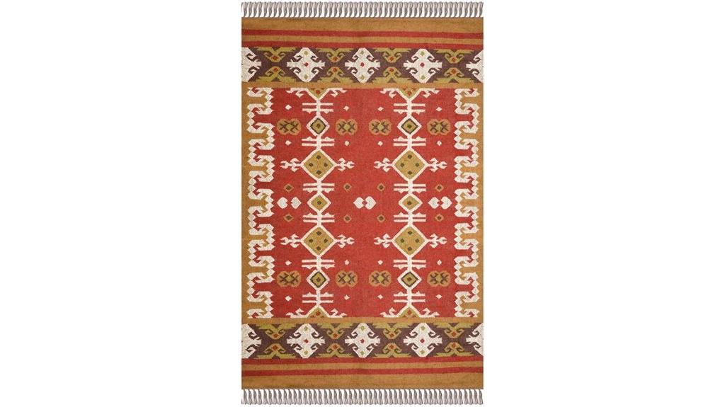 indian kilim rug 5x8