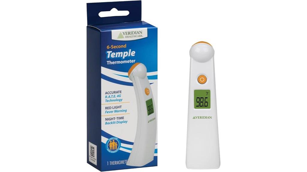infrared thermometer for temples