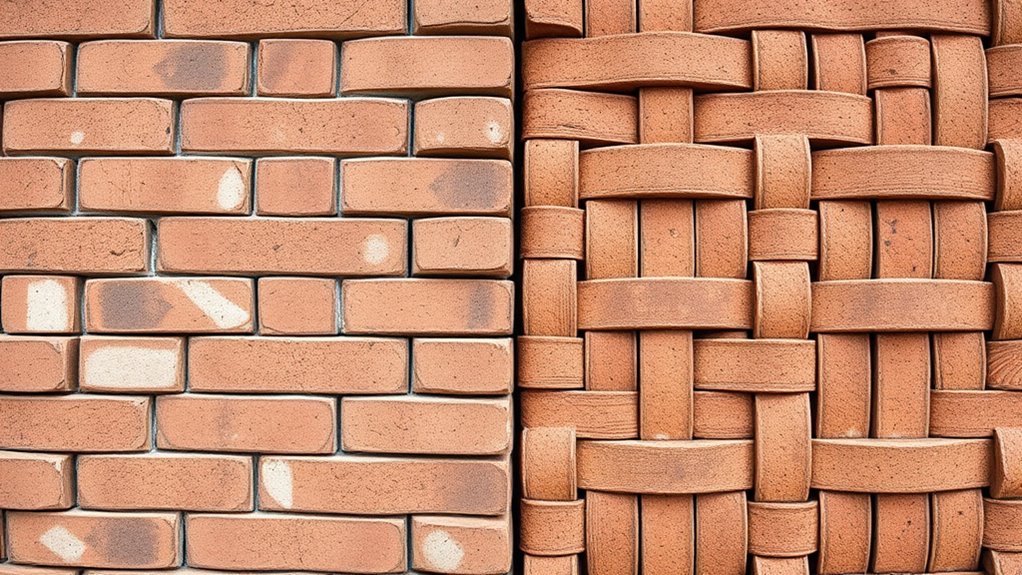 interlocking brick patterns