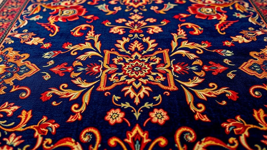 intricate vibrant floral craftsmanship