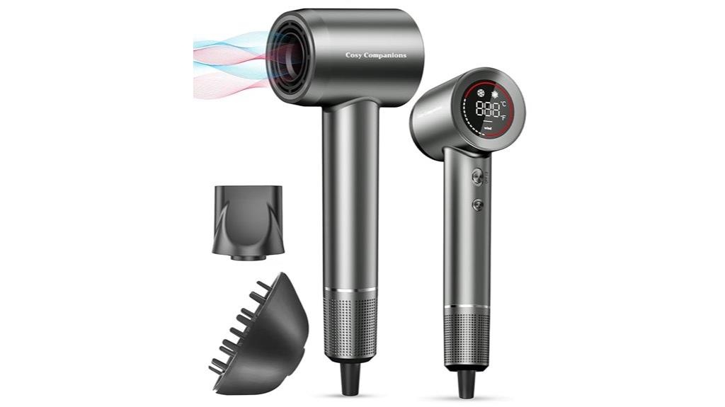 ionic hair dryer settings