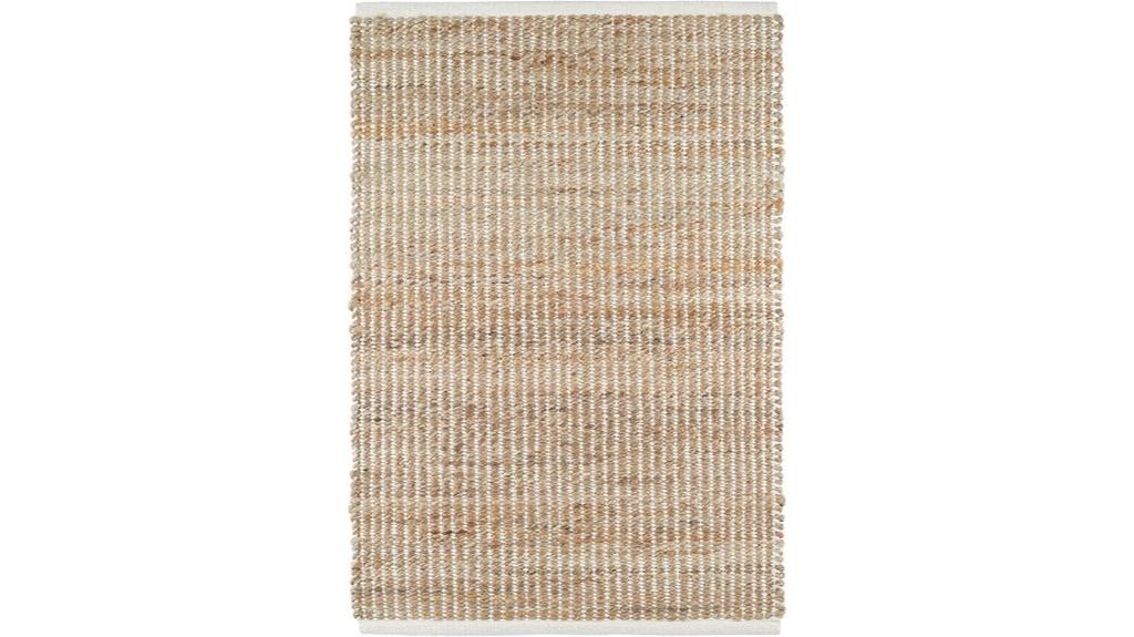 ivory jute rug 8x10