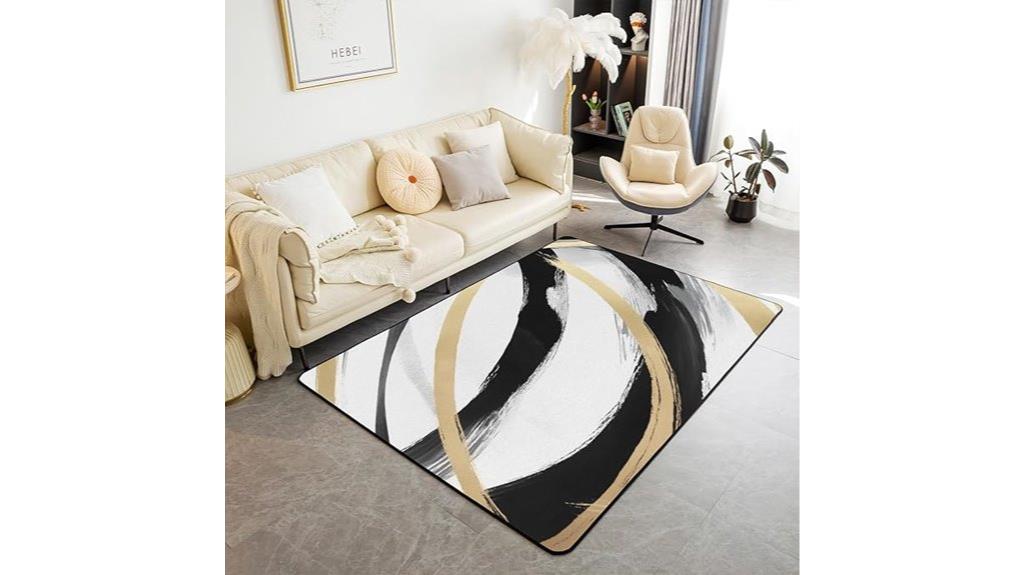 kids abstract rug