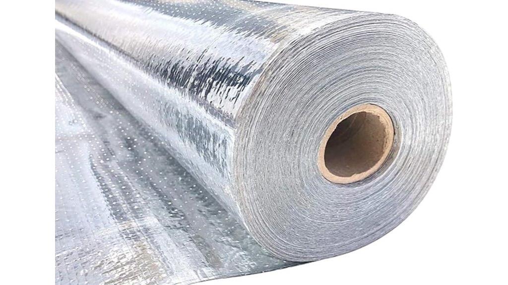 large 4x125 ft radiant barrier