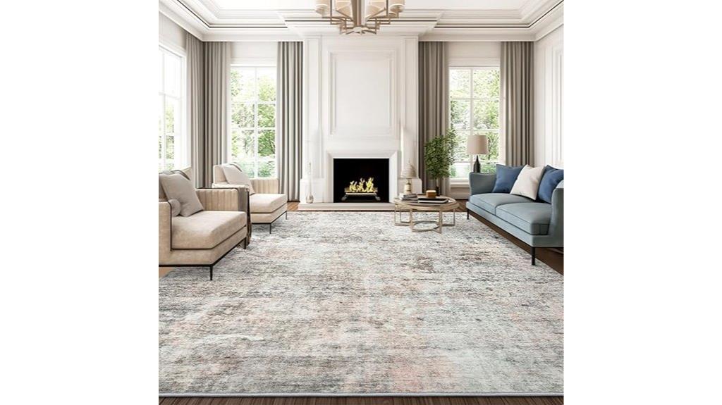 large 8x10 living room rug