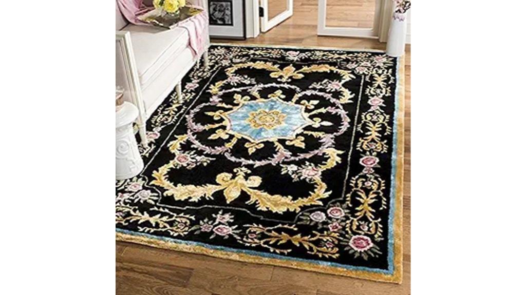 large 9x12 savonnerie rug