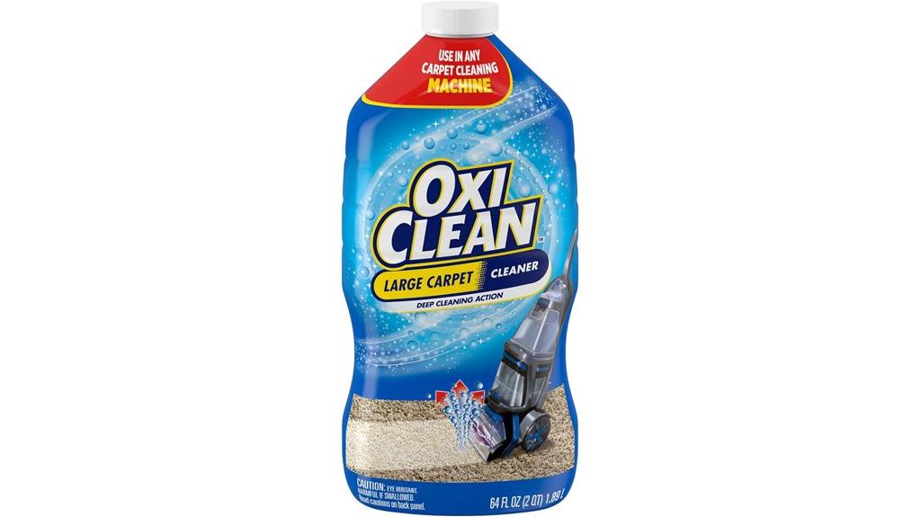 large carpet cleaner liquid