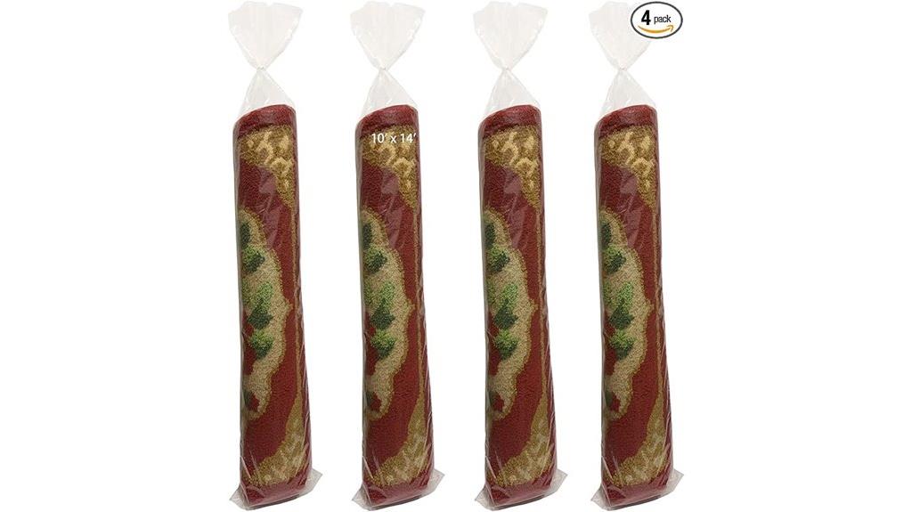 large plastic rug storage bags