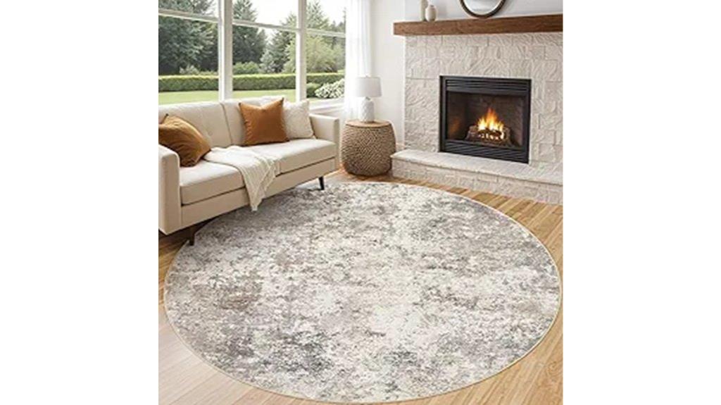large round rug