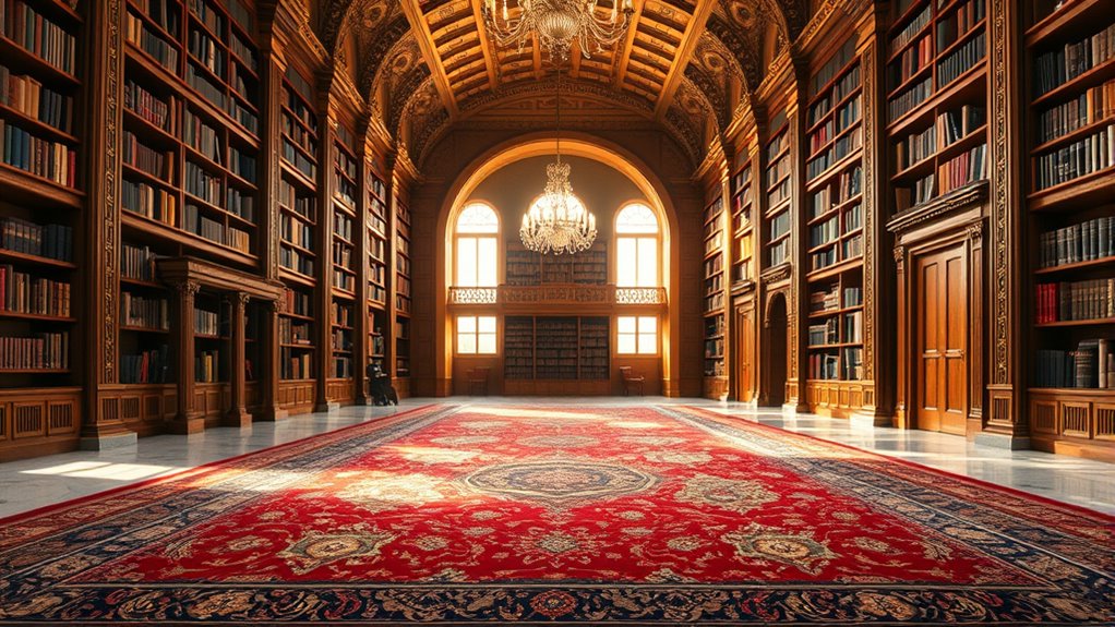 large scale carpet decorations