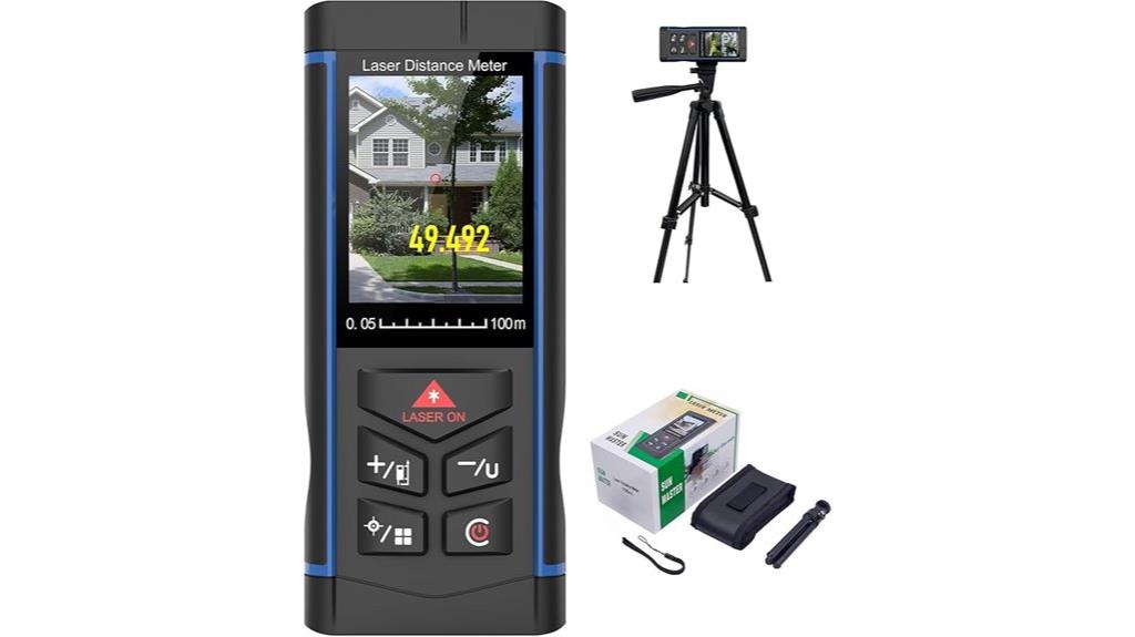 laser distance meter with camera