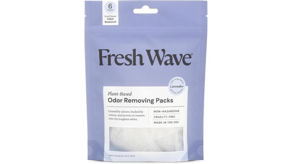 lavender odor eliminating packs