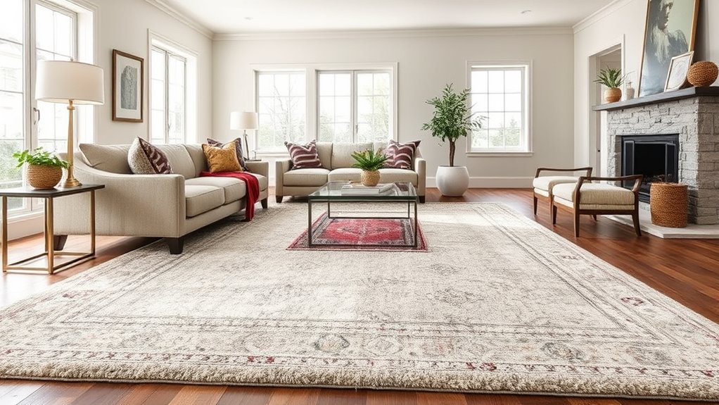 layered textured rug combinations