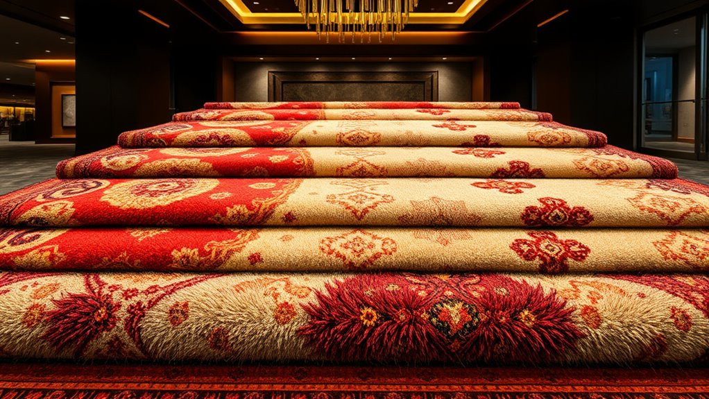 layered textures and patterns