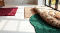 layering for warm hard floors