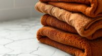 layering warm tile textures