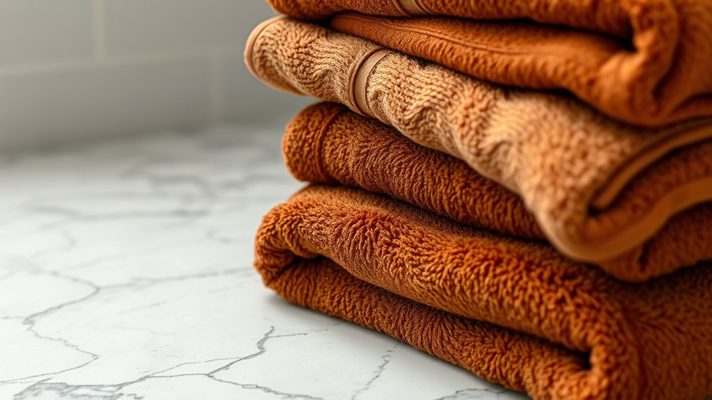 layering warm tile textures