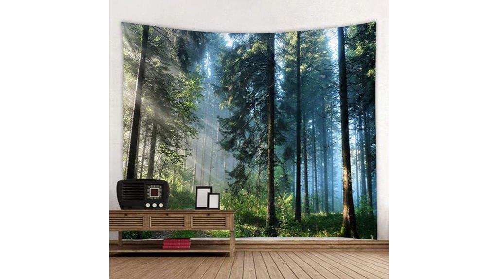 llamazing forest tapestry decor