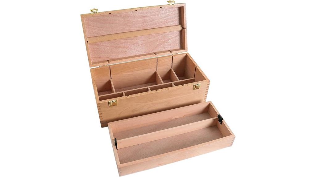 locking artist supply box