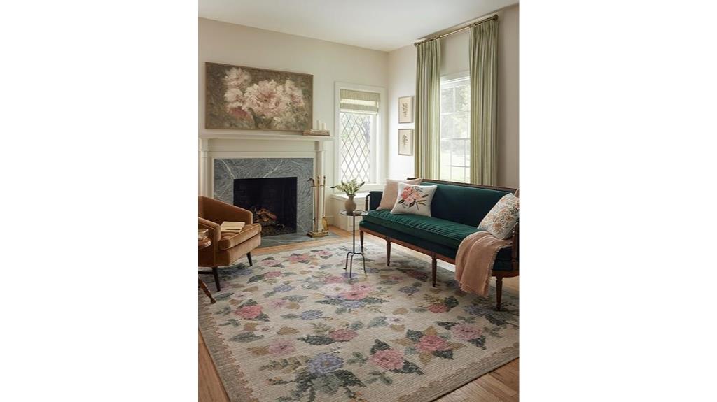 loloi rosa cream rug