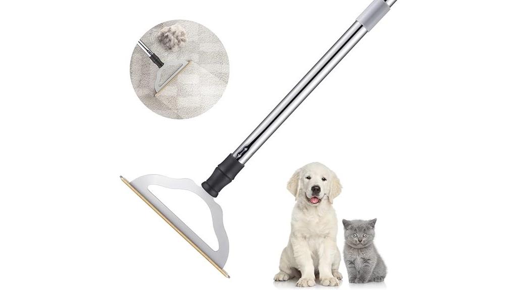 long handle carpet rake