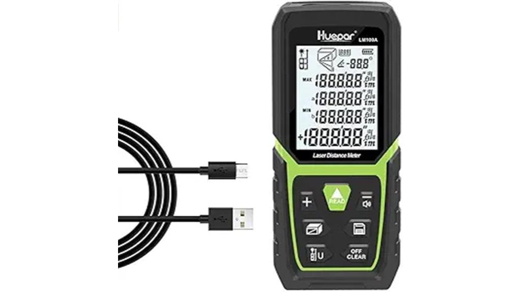 long range laser measuring device