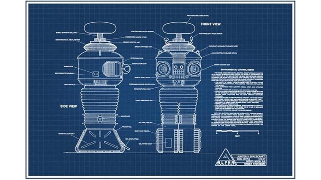 lost in space robot poster