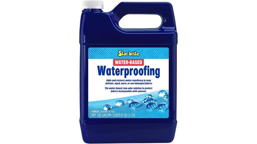 low odor waterproofing spray