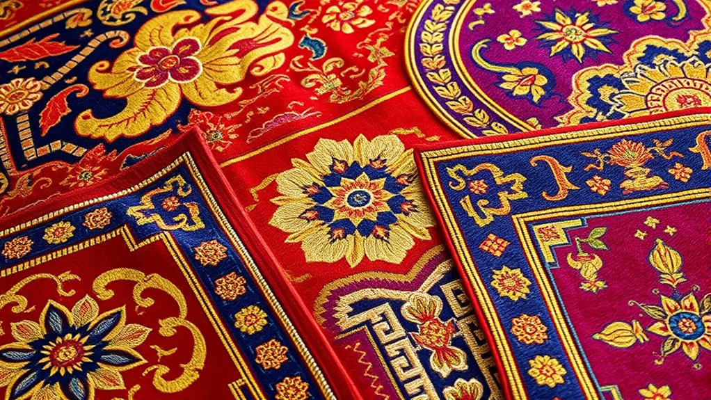 luxurious authentic silk prayer rugs