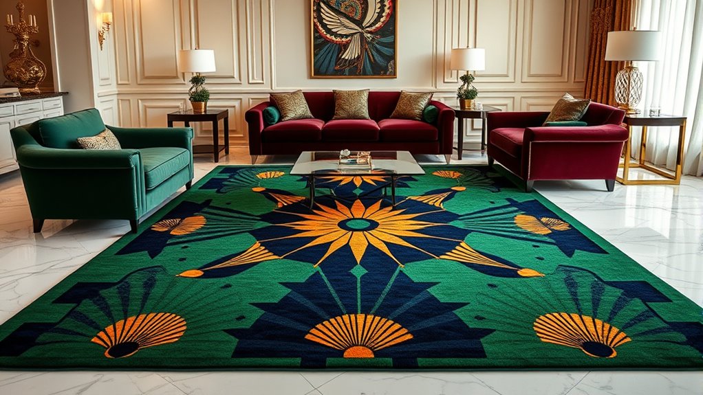 luxurious bold geometric patterns