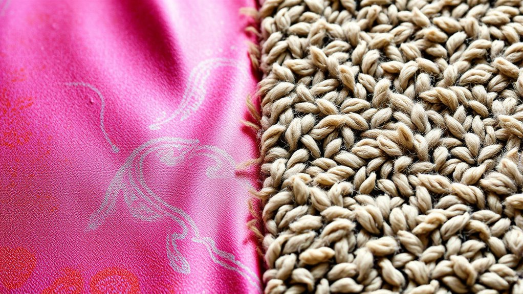 luxurious lustrous silk sheen