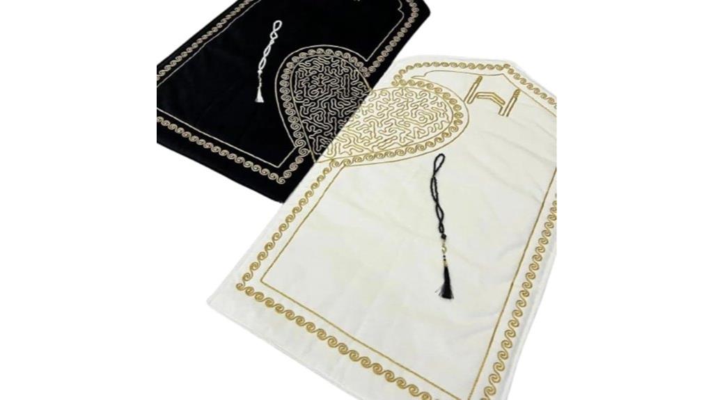luxurious velvet prayer set