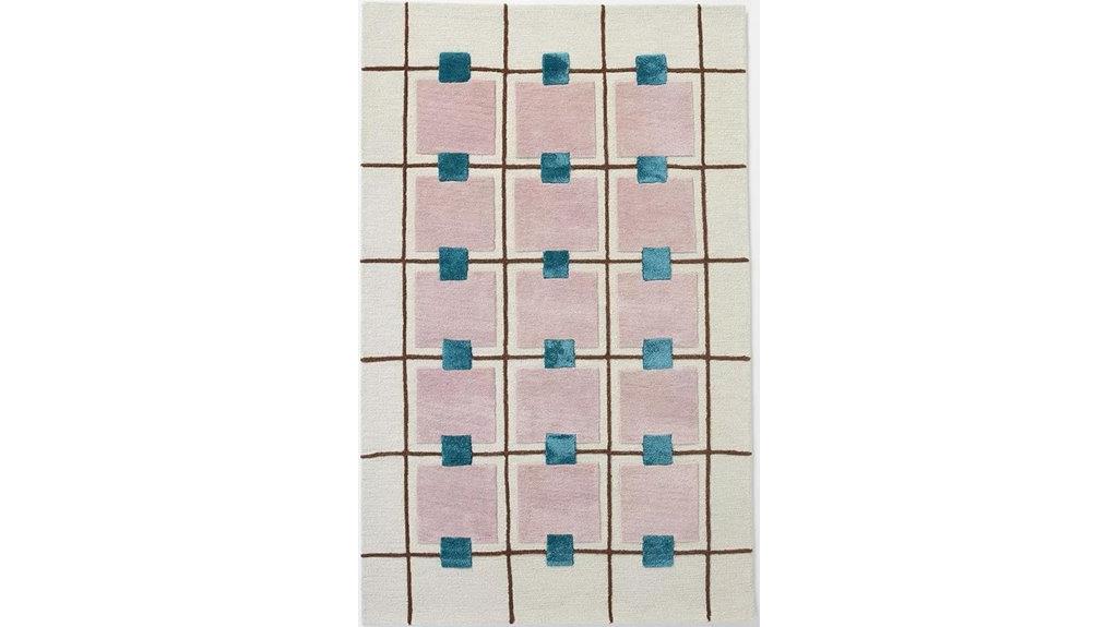 luxurious wool silk rug