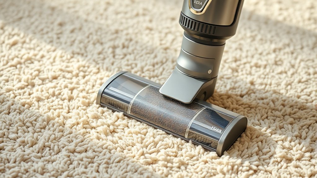 luxury carpet vacuum standards