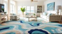 luxury coastal ocean inspired rugs