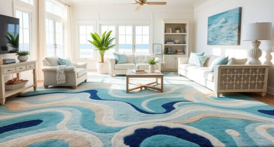 luxury coastal ocean inspired rugs