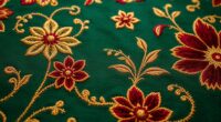 luxury craftsmanship silk rug