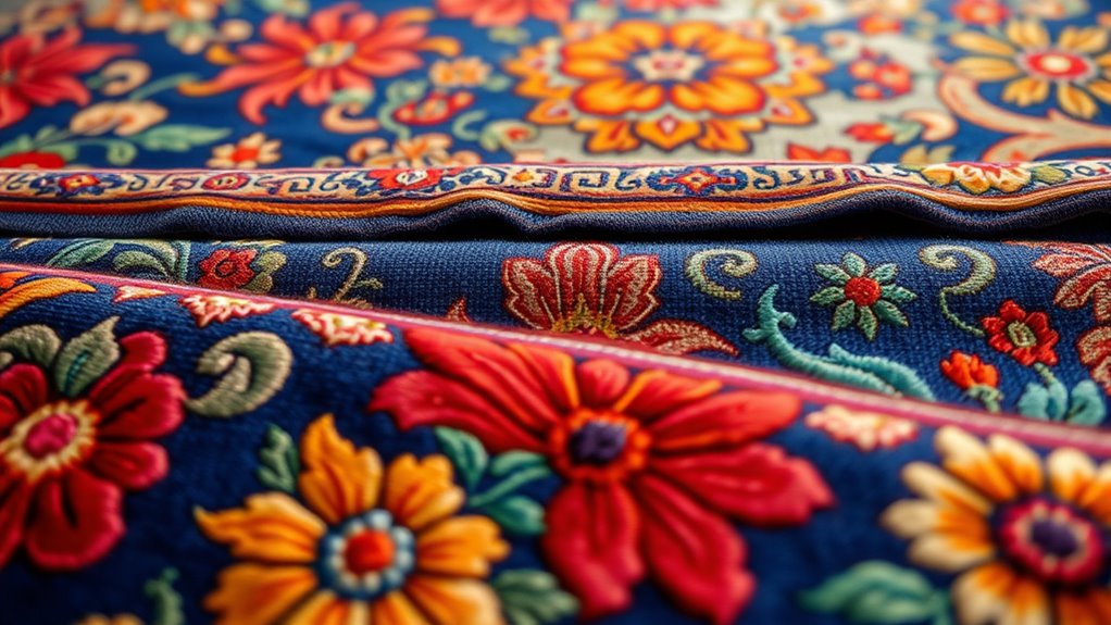 luxury custom silk carpets
