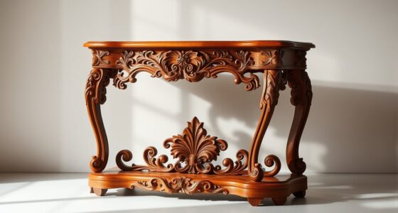 luxury hand carved teak