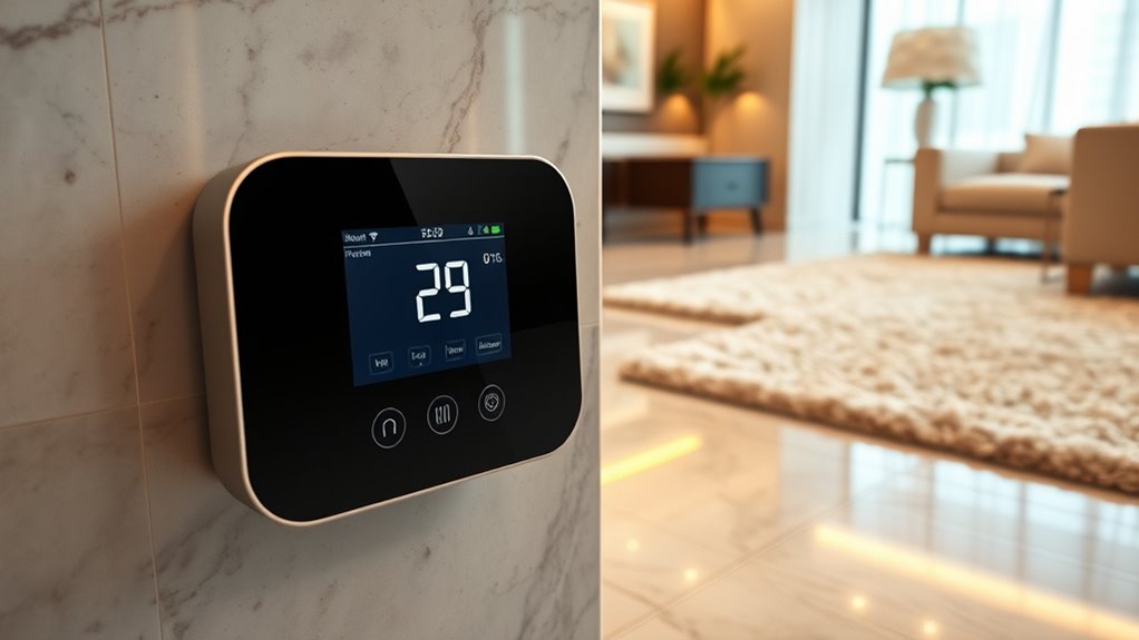 luxury heating thermostat considerations