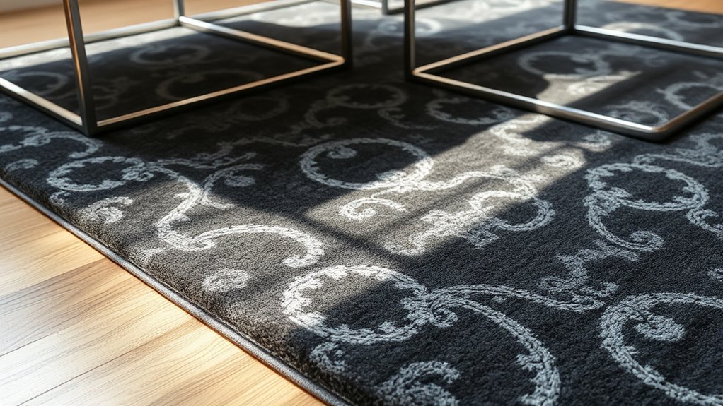 luxury low pile rug selection
