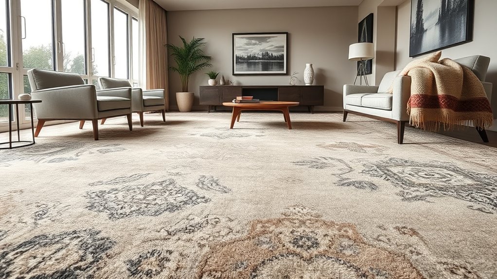 luxury low shedding wool carpets