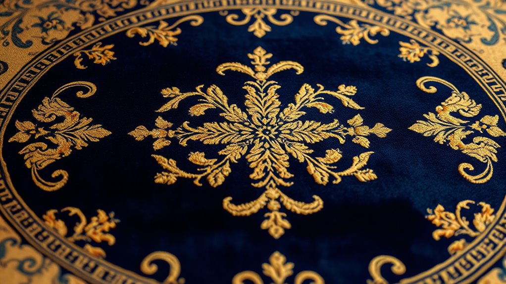 luxury oval persian silk rugs