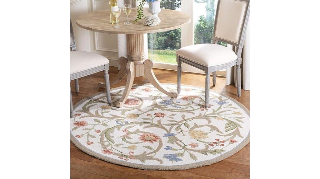luxury vintage floral rug