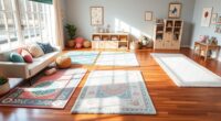 luxury washable playroom rugs