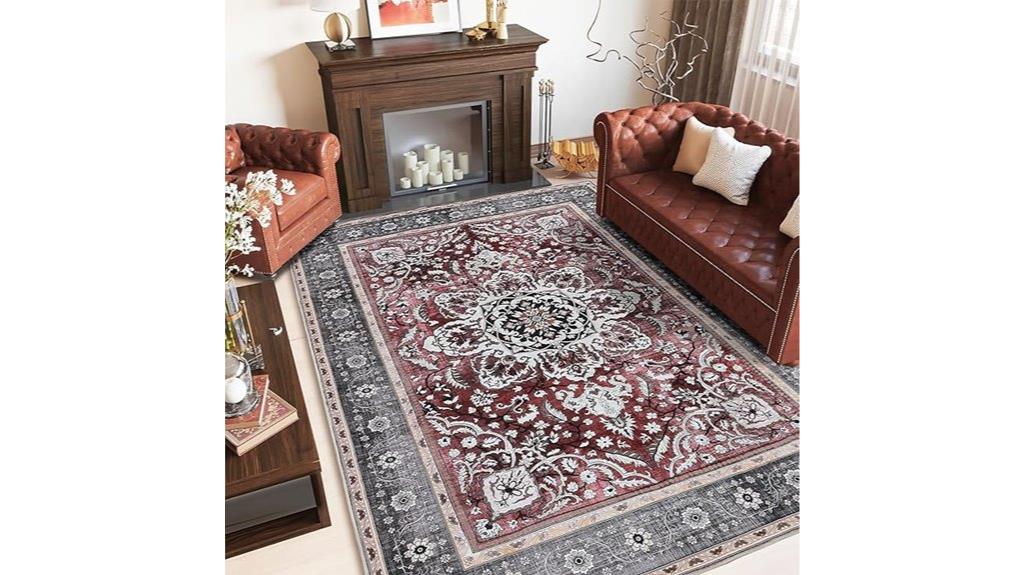 machine washable oriental rug