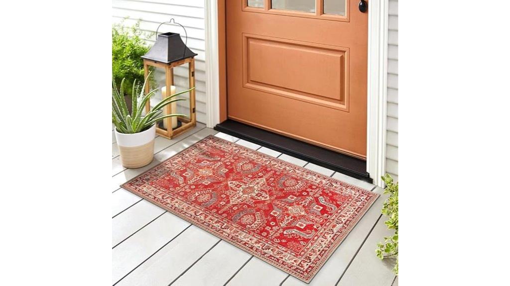 machine washable vintage rug