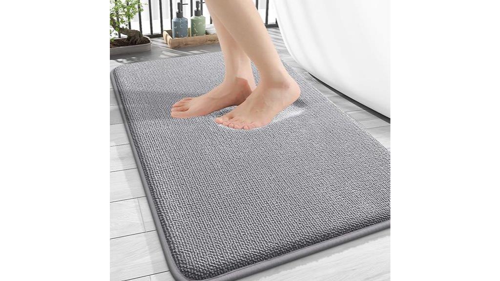 memory foam bath rug
