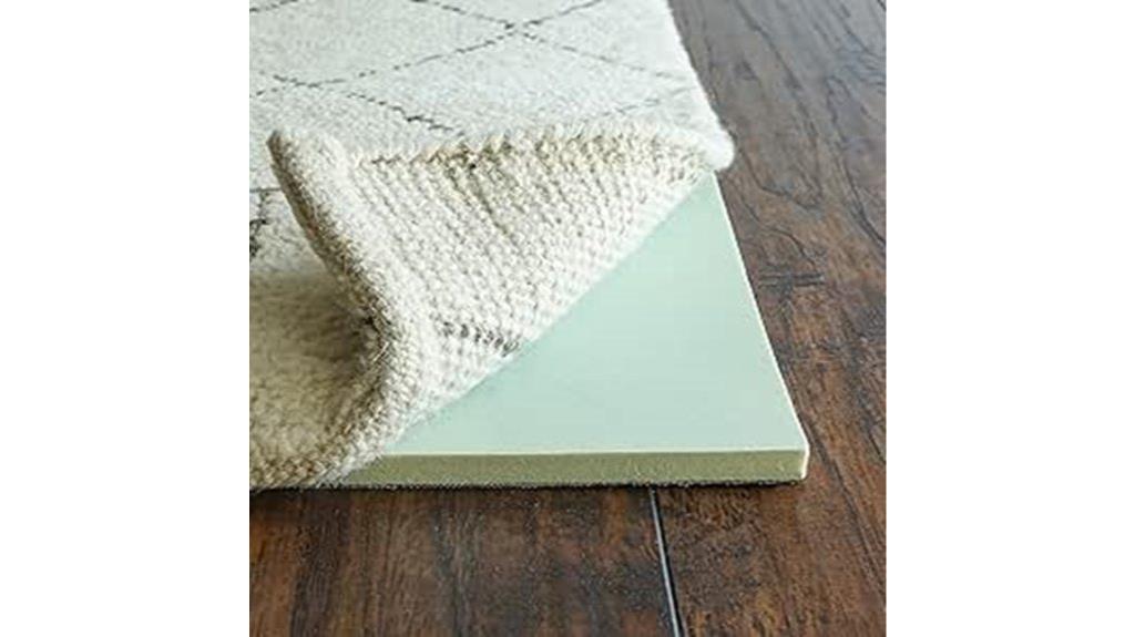 memory foam rug pad